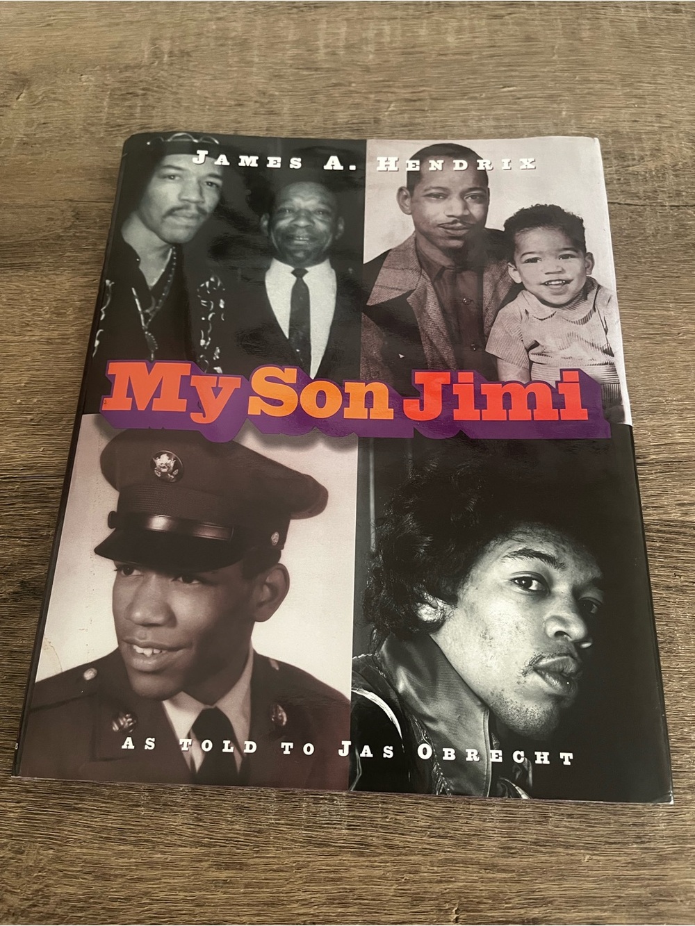 "My Son Jimi" Hardcover Book - Jimi Hendrix/Rock N’ Roll/Coffee Table Book